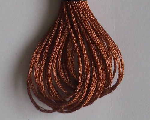 Anchor Light Effects Metallic Embroidery Floss Skeins thread Copper Color