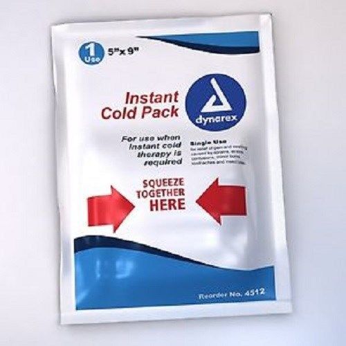 Dynarex Instant Cold Pack 24ct, 5&#034;x9&#034;, DYN4512, Ice Pack, First Aid