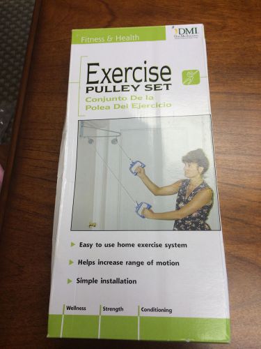 New in Box Exercise Pulley Set by DMI