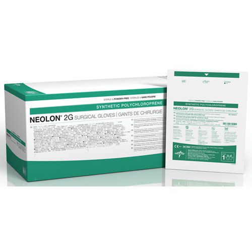 (200) New Neolon 2G Synthetic Surgical Exam Gloves Size 6 7 8 Prepper Ebola 2016