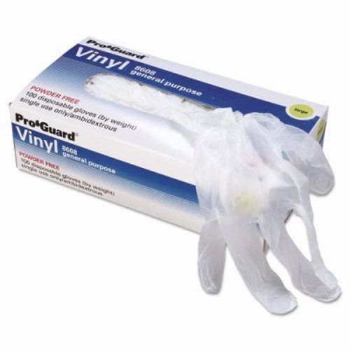 Impact Disposable Powder-Free Vinyl Gloves, General Purpose, Large (IMP8608L)
