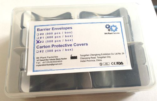 Barrier Envelopes for Phosphor Storage Plates Scanner, 1000 pcs of Size #2