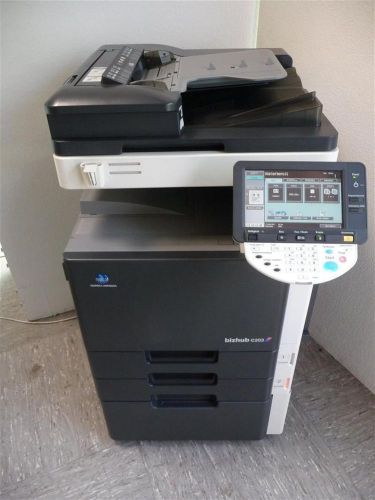 Konica Minolta Bizhub C203 Color Copier Printer Fax Scanner Low Meter