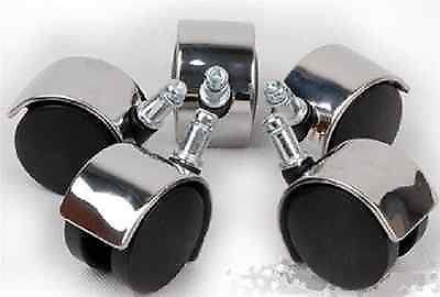 New 5 chrome replacement office chair swivel caster wheel rolling rollers z530 for sale