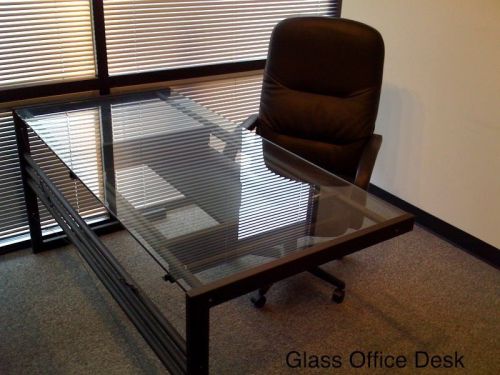Beautiful Glass Executive Office Desk