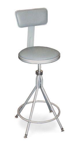 National Public Seating (6524HB) - 24-28&#034; Adjustable Premium Swivel Stool with