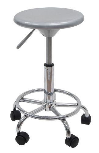 Studio designs height adjustable studio stool silver for sale