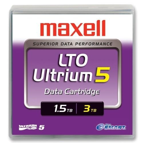 Maxell LTO Ultrium 5 Data Cartridge - LTO-5 - 1.50 TB / 3 TB  - 1 Pack