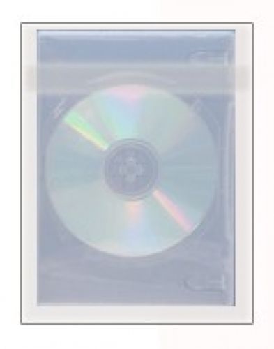 500 OPP Plastic Bag for Slim 7mm DVD Case (Slim DVD Case Plastic Wrap)