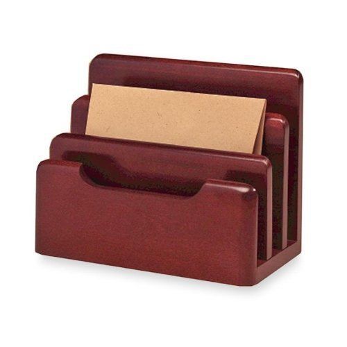 Wholesale CASE of 15 - Rolodex Wood Tones Mini Sorters-Mini Sorter  Sort Mail/Me
