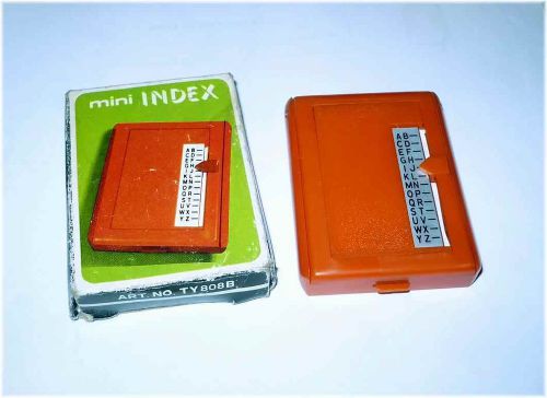 VINTAGE, EAGLE, 1970s MINI INDEX, TELEPHONE / ADDRESS BOOK, BOXED