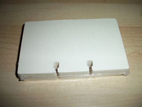 Rolodex C-35 White  100 Quality Cards for all 3x5 in.Card Files