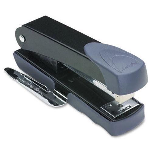 Swingline® Compact Stapler with Remover and Label Holder, 20-Sheet Capacity, Bla