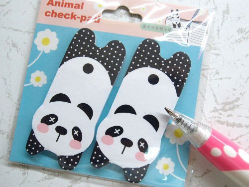 Set of 2 Animals Sticky Note Memo Message Pad Bookmark Stationery Kids Gift D-1
