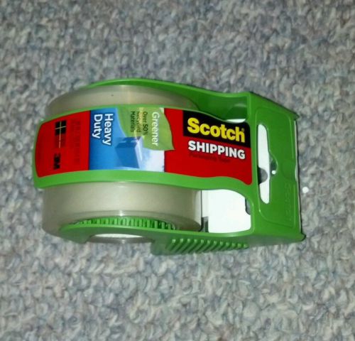 Scotch 2&#034; x 19.44 yards greener heavy-duty shipping packaging tape for sale