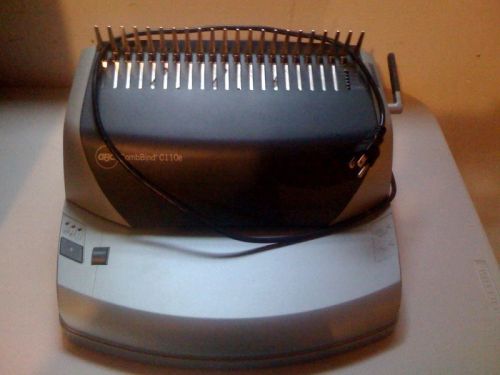 GBC ComBind Electric Punch &amp; Comb. C110e
