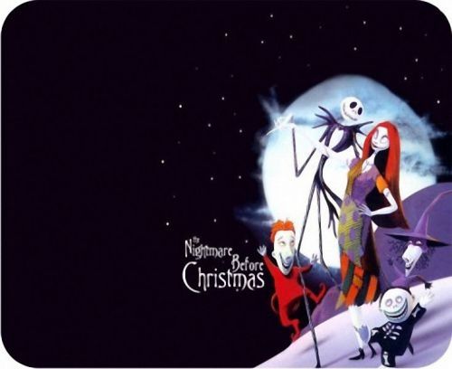 New Nightmare Before Christmas Mouse Pads Mats Mousepad Hot Gift 3