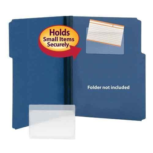Smead self-adhesive vinyl pockets index card size for sale