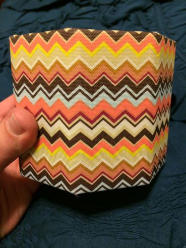 Missoni for Target Octagon Shaped Multi Color Chevron Brown Note Holder Paper