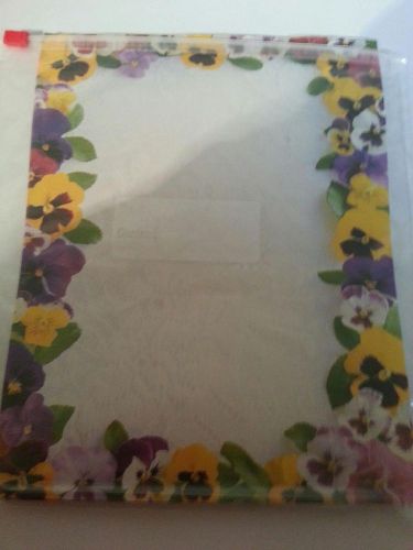Multi-Flowers Stationary Paper