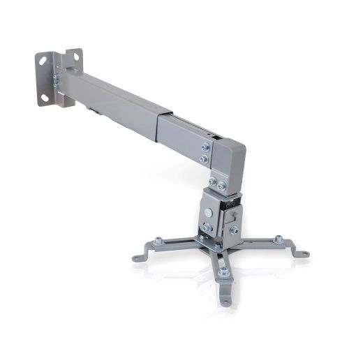 New Pyle Universal Projector Holder Wall Mount w/Telescoping Length Angle &amp; Tilt