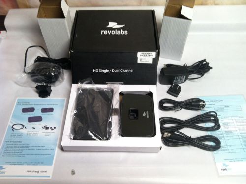 Revolabs 02HDSGLCHG HD SingleDual-Channel Wireless Microphone System  02HDDUALN