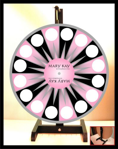 Prize Wheel 18&#034; Spinning Tabletop Portable Mary Kay
