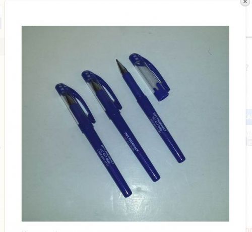 LOT OF 300 Misprint Plastic Metro Gel Pen – Blue Barrel and Writes in Black Ink