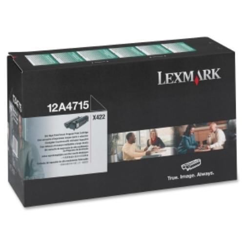 Lexmark Black Toner Cartridge 12A4715