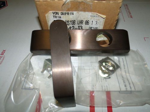 Von Duprin Trim 372-L-US10B-LHR-06 640 Satin Oil Rubbed Bronze Oxidized 33 35