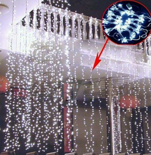 Ghope 3m x 3m with 400 leds led curtain light / decoration / christmas / fairy . for sale