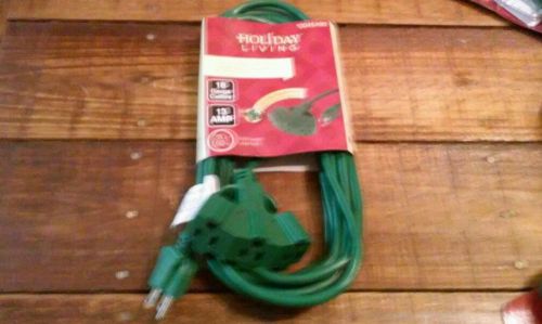 25ft. 16 guage 13 amp. 3 in 1 extension cord new in package