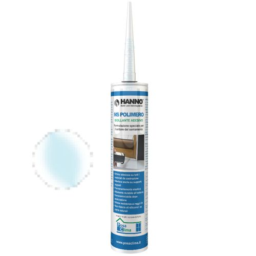 MS POLYMER HANNO 290ML TRANSPARENT Adhesive sealant neutral and paintable