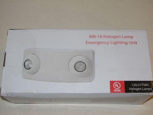 Thomas &amp; bettsxmr-16 halogen lamp exit lighting unit  120/277vac for sale