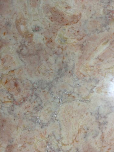 Pink Marble Slab Recrangular Top 57x18 Inches