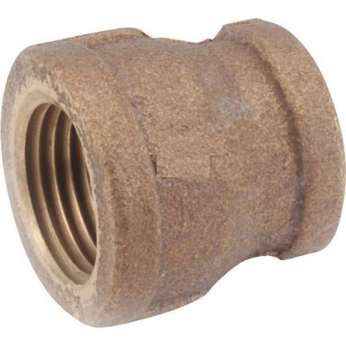 Threaded reducing red brass coupling-3/4x3/8 brass coupling for sale