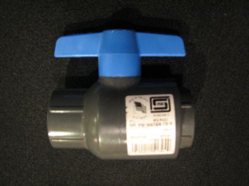 2622-010g / 2622-010 gray spears pvc 1&#034; 150 psi schedule 80 ball valve for sale