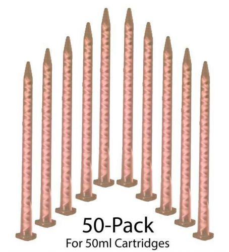 Static mixers for 50ml cartridges - 50-pack for sale