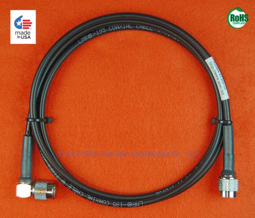 Trimble 41300-02 GPS Antenna Cable with &#034;TNC&#034; &amp; Right Angle &#034;TNC&#034; connectors