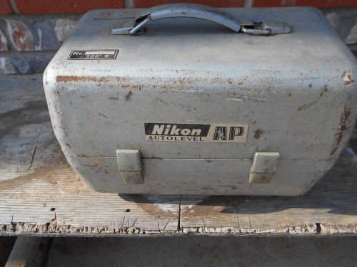 Vintage Nikon AP AutoLevel Transit and Tripod