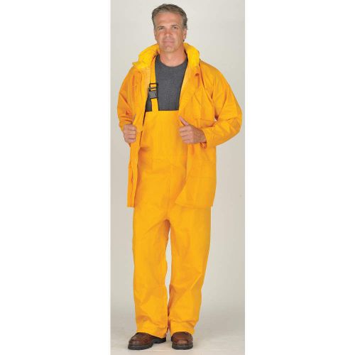 3-Piece Rainsuit with Hood, Yellow, XL 2900Y-XL