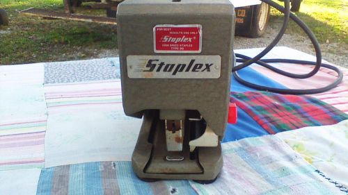 Vintage STAPLEX SJM-1 Heavy Duty Electric Industrial Stapler