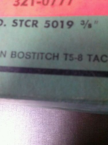 Bostitch T5-8  Tacker  3 boxes