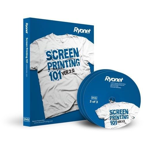 Screen printing 101training dvd for sale