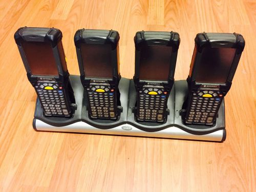 motorola symbol barcode scanner System (5 Guns + 4 Gun Charging Station)