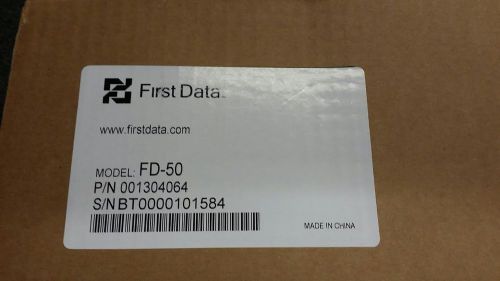 FIRST DATA FD-50 CREDIT CARD MACHINE