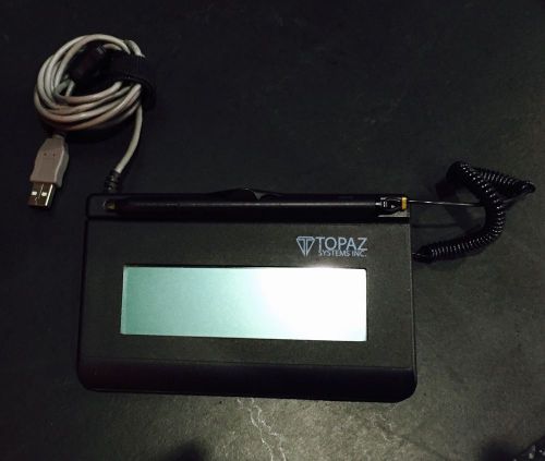 Topaz SignatureGem LCD 1x5 T-L462-HSB-R Signature Capture Pad