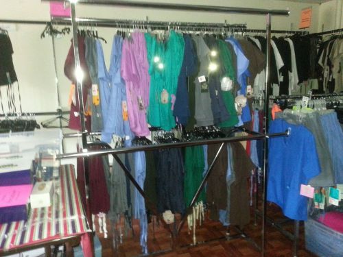 Heavy duty rectangle rack for clothing store for sale