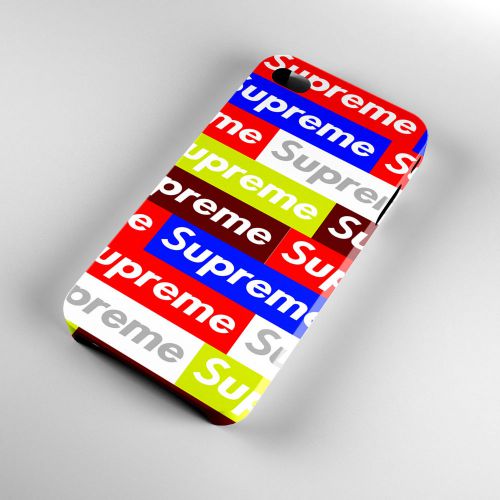 Supreme Logo on 3D iPhone 4/4s/5/5s/5C/6 Case Cover Kj445