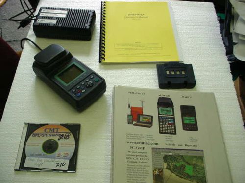 Cmt march-ii-e hand held gps gis &amp; data collector + 2 batteries &amp; more march-2-e for sale